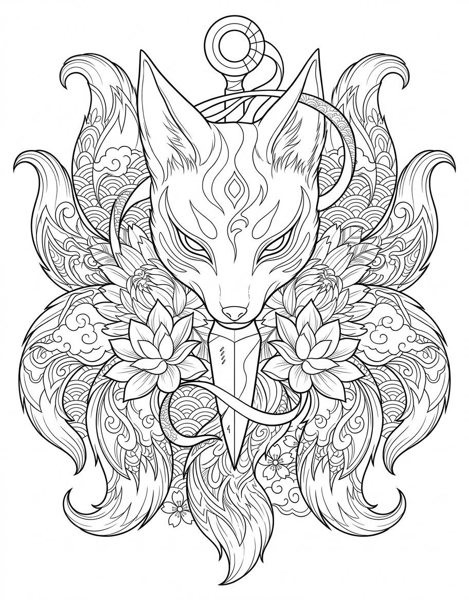 Mystic Kitsune Sample Page 5