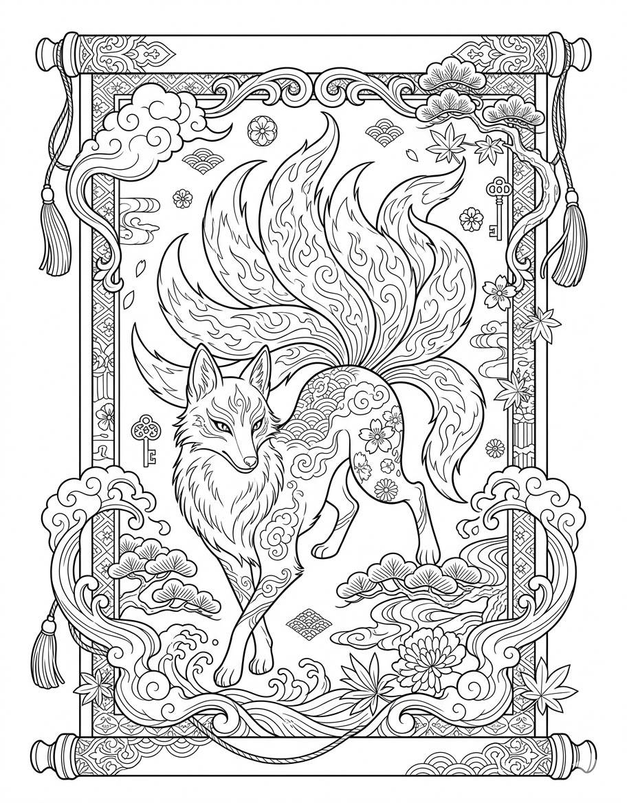 Mystic Kitsune Sample Page 7